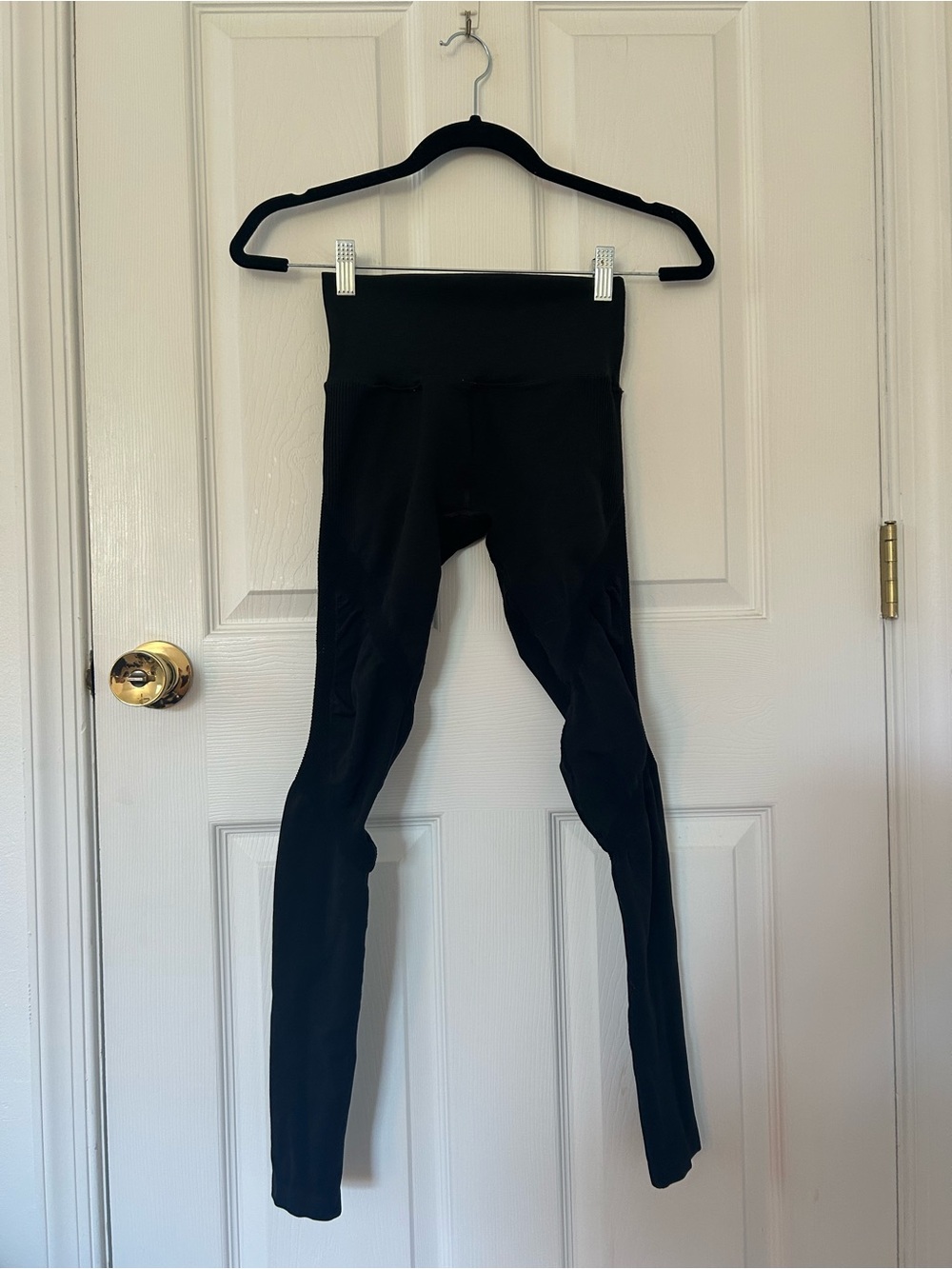 Alphalete Black Seamless Textured Leggings Small